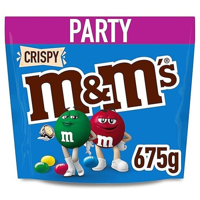 M&M’s Crispy XXL 675 g – bonbons chocolat croustillants et colorés