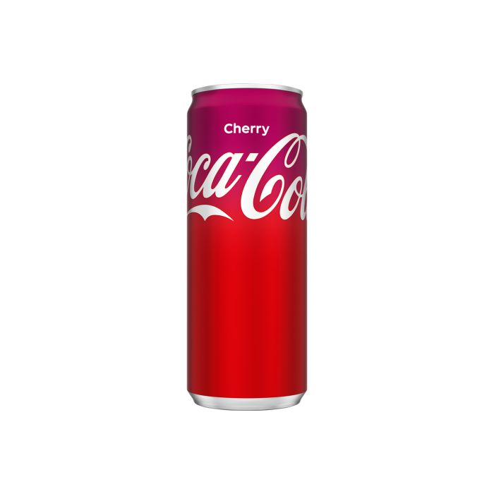 Coca-Cola Cherry 330 ml sleek dåse Coca-Cola Cherry 330 ml sleek dåse