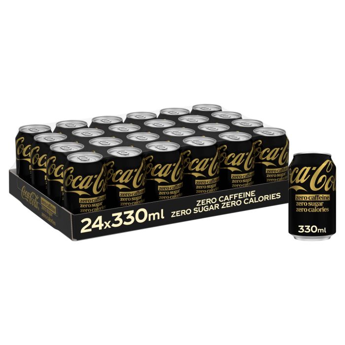 Coca-Cola Zero Sugar Zero Caffeine 330 ml dåse Coca-Cola Zero Sugar Zero Caffeine 330 ml dåse