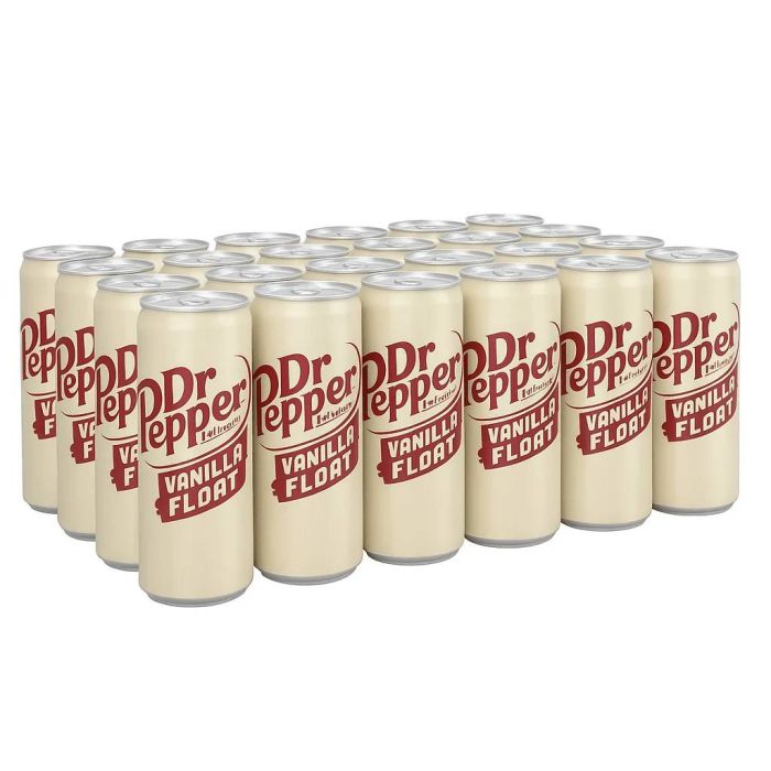 Dr Pepper Vanilla Float 330 ml sleek dåse Dr Pepper Vanilla Float 330 ml sleek dåse