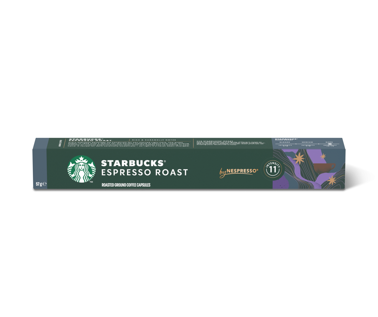 Capsules Starbucks Espresso Roast pour Nespresso - 10 capsules for Nespresso