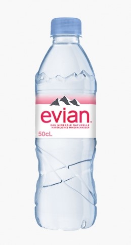 EVIAN Eau - 6 x 0.5 L