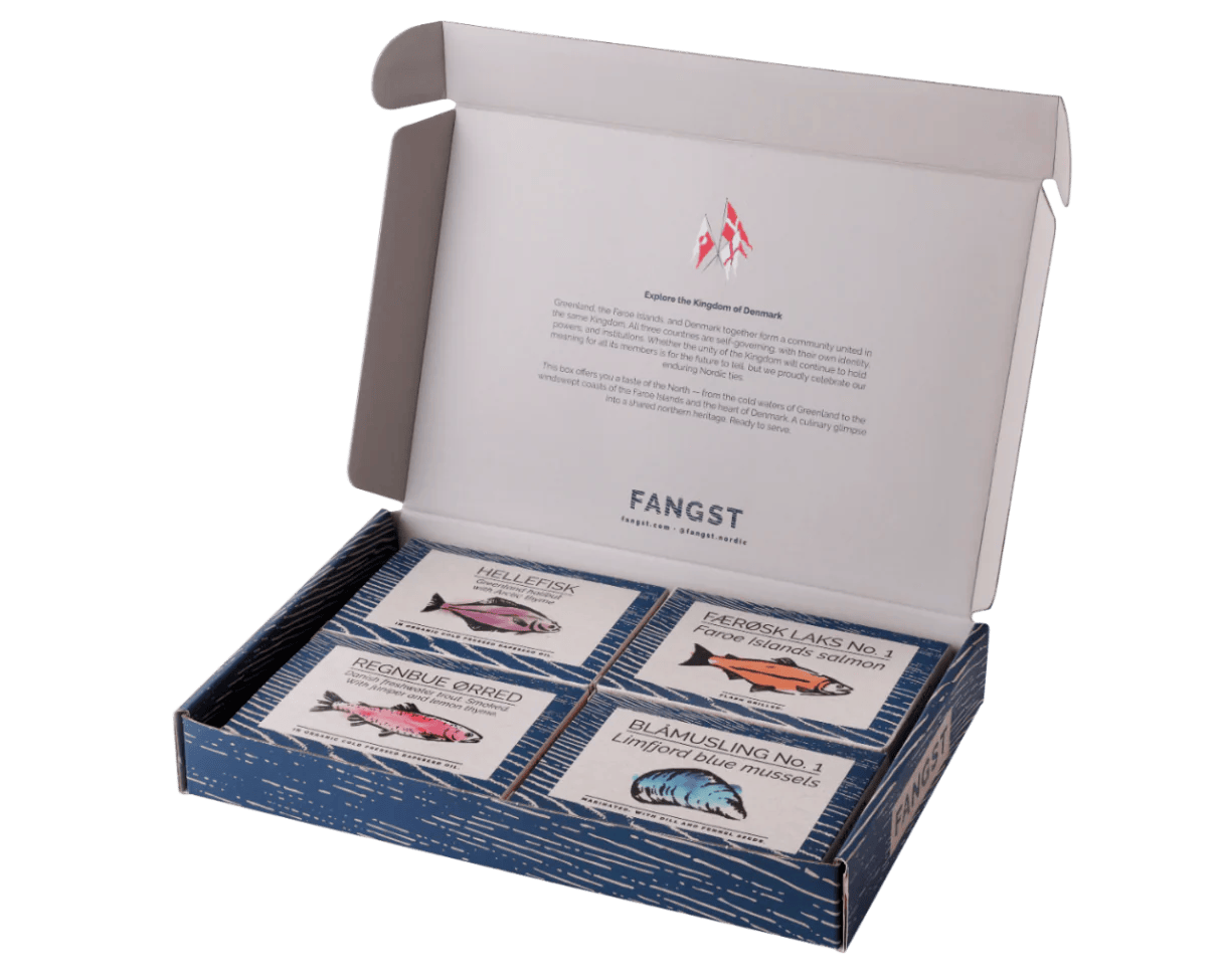 FANGST Kingdom of Denmark Box (pré‑emballée) - 700 g