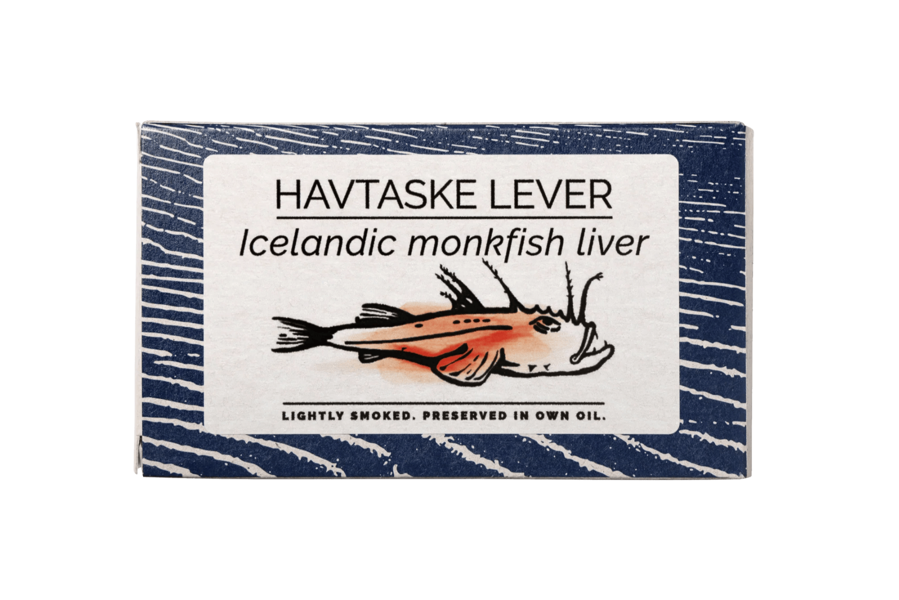 FANGST Foie de lotte dans sa propre huile - 100 g