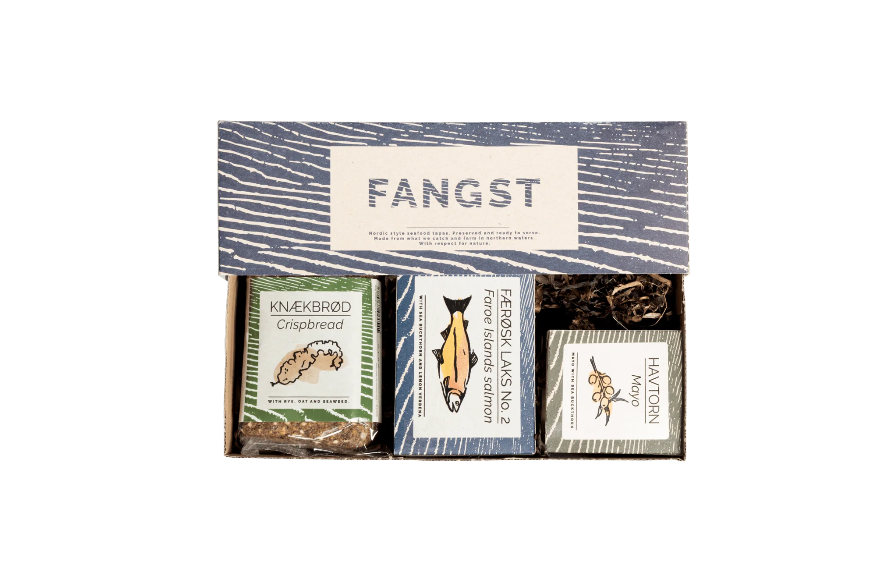 FANGST Nordic Tapas Box – Saumon & argousier - 200 g