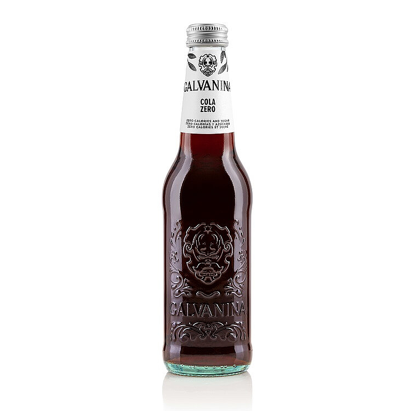 Galvanina Bio Cola Zero 355ml (12 Bouteilles) - 8 kg