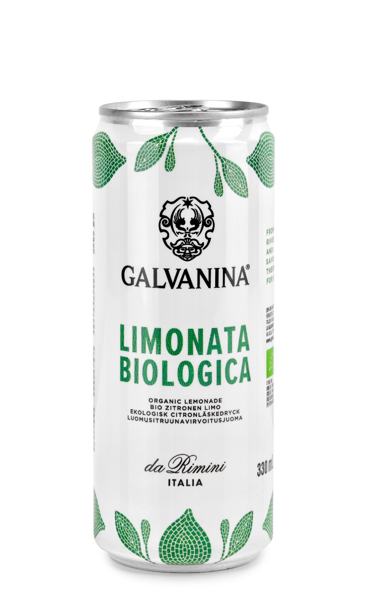 Galvanina Limonade Bio au Citron - 24 x 0,33 L