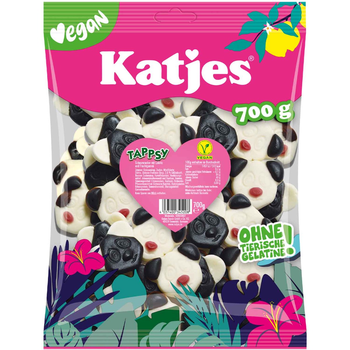 Katjes Tappsy Vegan - 700 g