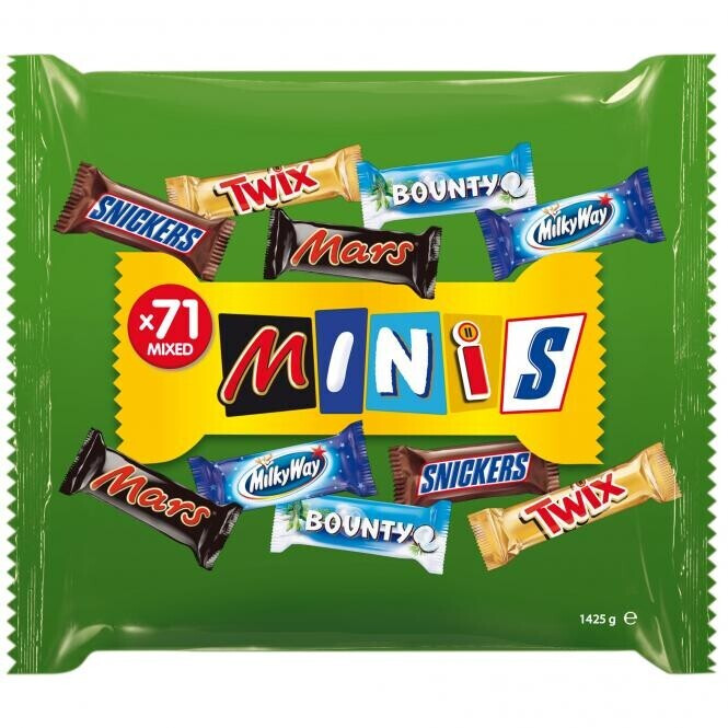 Expiré Mars Mixed Minis 1425 g