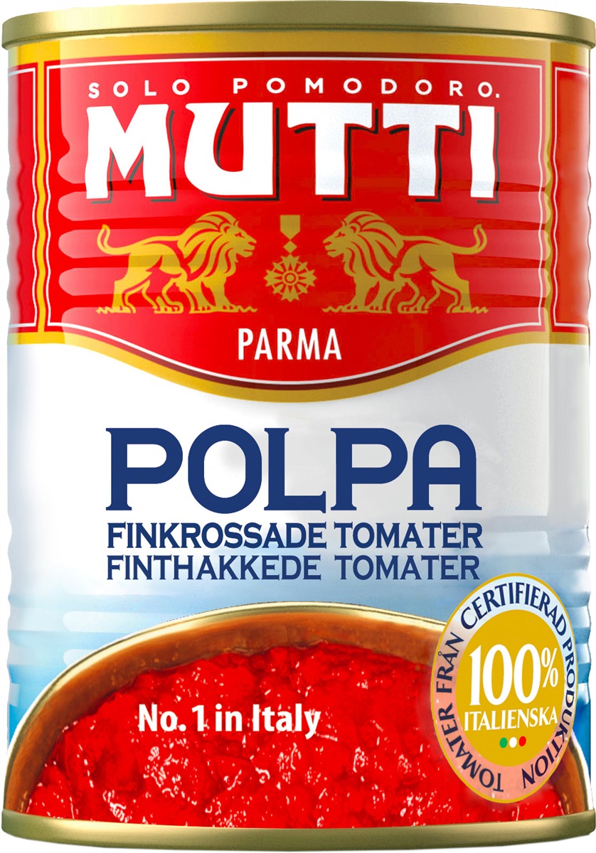 Mutti tomates concassées - 12 × 400 g