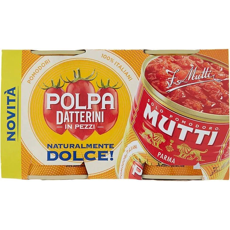Mutti Polpa Datterini Tomates 2×300g