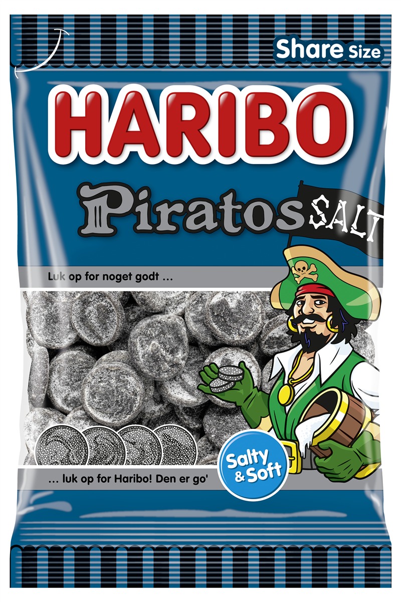 Haribo Piratos Salt - 330 g