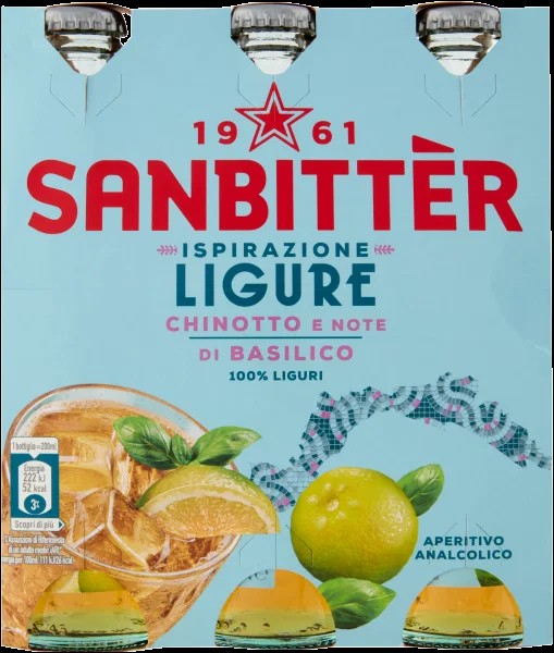 Sanbittèr Chinotto e Note di Basilico - 24*0,2l