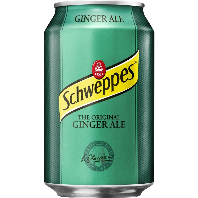 Schweppes Ginger Ale - 12 x 0,33 L