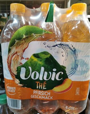 Volvic thé pêche - 6 x 1,5 L